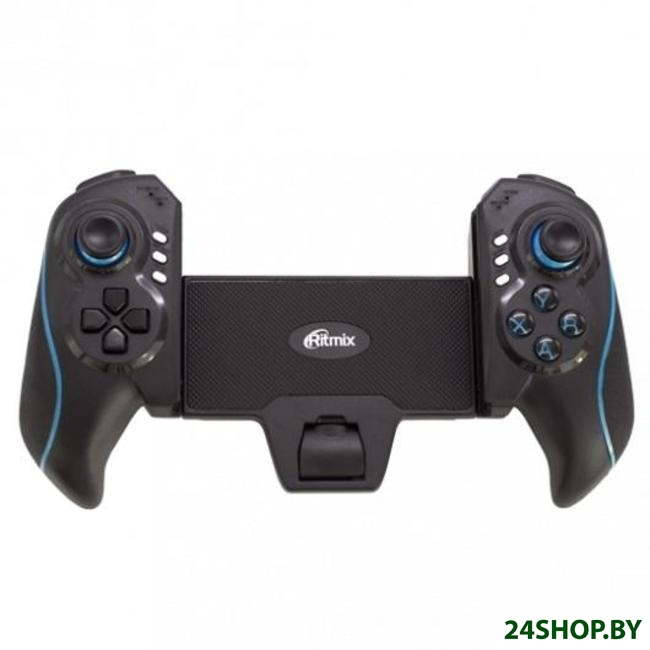 Геймпад Ritmix GP-051BTH Black/Blue Геймпад Ritmix GP-051BTH Black/Blue