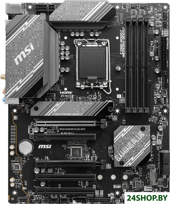Материнская плата MSI B760 Gaming Plus WiFi Материнская плата MSI B760 Gaming Plus WiFi