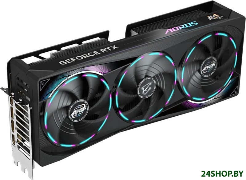 Видеокарта Gigabyte Aorus GeForce RTX 5080 Master 16G GV-N5080AORUS M-16GD Видеокарта Gigabyte Aorus GeForce RTX 5080 Master 16G GV-N5080AORUS M-16GD