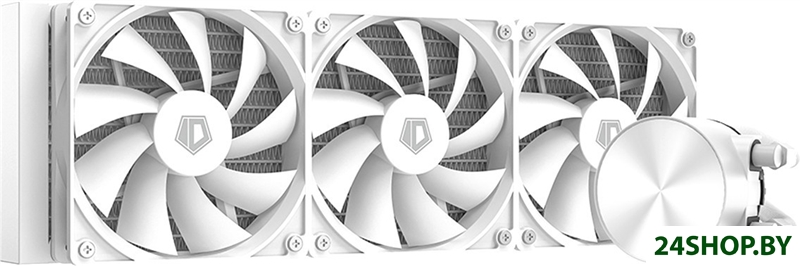Жидкостное охлаждение для процессора ID-Cooling FrostFlow FX360 White Жидкостное охлаждение для процессора ID-Cooling FrostFlow FX360 White