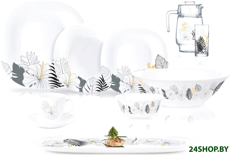 Столовый сервиз Luminarc Carine Palm Springs P5878 Столовый сервиз Luminarc Carine Palm Springs P5878