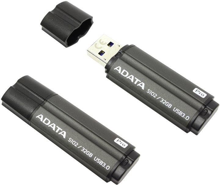 USB Flash A-Data S102 Pro 32GB (AS102P-32G-RGY) USB Flash A-Data S102 Pro 32GB (AS102P-32G-RGY)