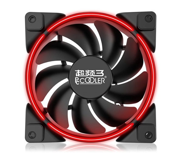 Кулер для корпуса PCCooler Corona (красный) Кулер для корпуса PCCooler Corona (красный)