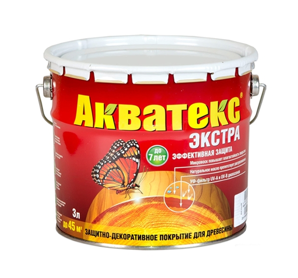 Пропитка Акватекс Экстра (калужница, 3 л) Пропитка Акватекс Экстра (калужница, 3 л)