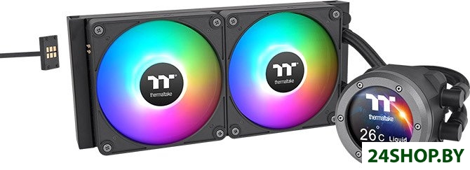 Система жидкостного охлаждения для процессора Thermaltake TH240 V2 Ultra EX ARGB CL-W414-PL12SW-A Система жидкостного охлаждения для процессора Thermaltake TH240 V2 Ultra EX ARGB CL-W414-PL12SW-A