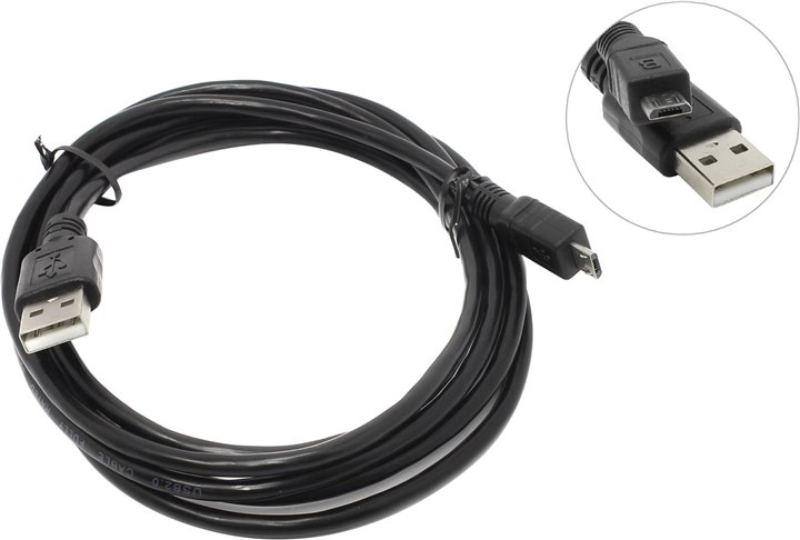 Кабель USB 2.0 AM-micro-B (1.8 м) Кабель USB 2.0 AM-micro-B (1.8 м)