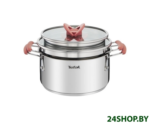 Набор кастрюль Tefal OptiSpace G720S474 Набор кастрюль Tefal OptiSpace G720S474