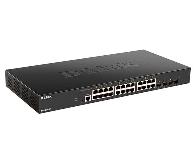 Управляемый коммутатор уровня 2+ D-Link DXS-1210-28T/A1A Управляемый коммутатор уровня 2+ D-Link DXS-1210-28T/A1A