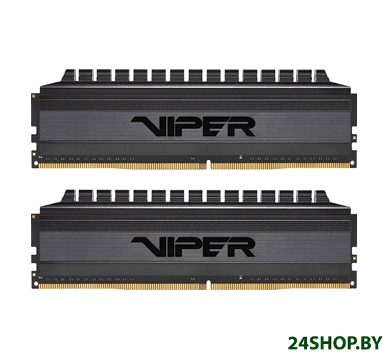 Оперативная память Patriot Viper 4 Blackout 2x8GB DDR4 PC4-33000 PVB416G413C8K Оперативная память Patriot Viper 4 Blackout 2x8GB DDR4 PC4-33000 PVB416G413C8K