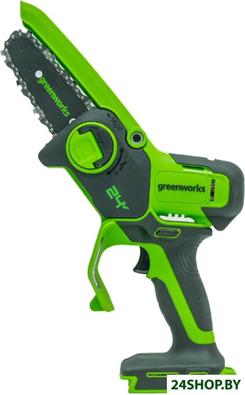 Аккумуляторная пила Greenworks G24MCS10 2008207 (без АКБ) Аккумуляторная пила Greenworks G24MCS10 2008207 (без АКБ)