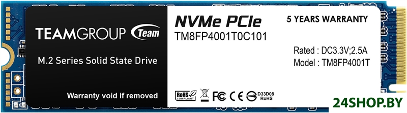SSD Team MP34 1TB TM8FP4001T0C101 SSD Team MP34 1TB TM8FP4001T0C101