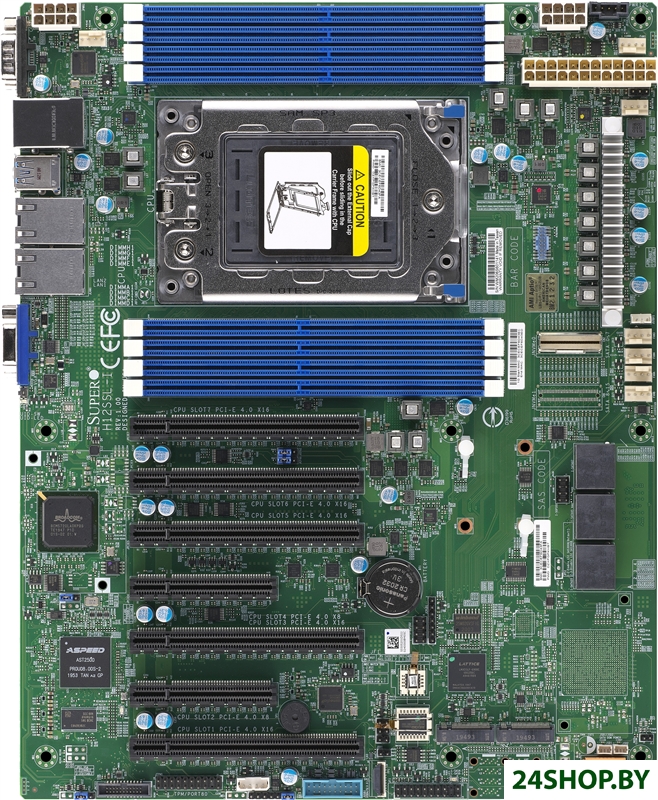 Материнская плата Supermicro MBD-H12SSL-I-B Материнская плата Supermicro MBD-H12SSL-I-B