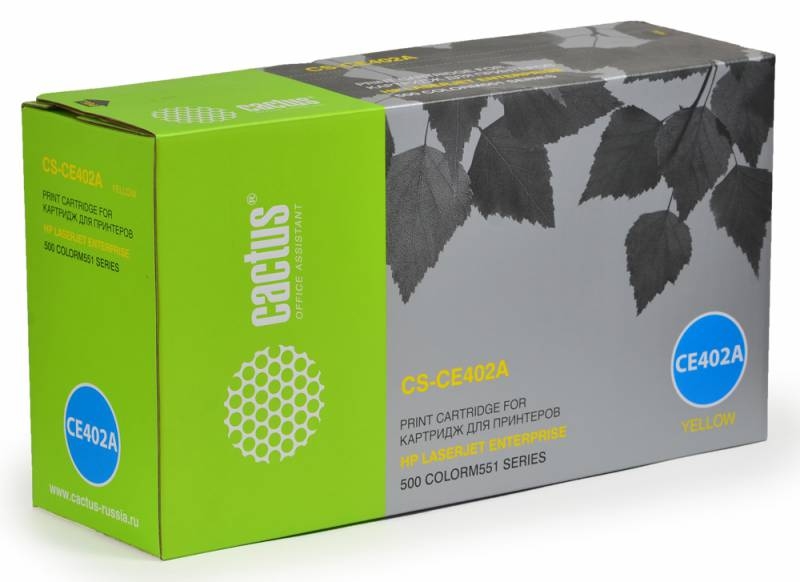 Картридж Cactus CS-CE402A Yellow Картридж Cactus CS-CE402A Yellow