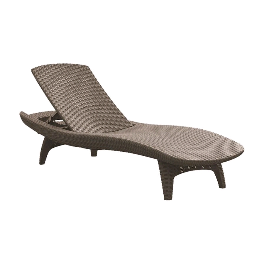Шезлонг Keter Pacific Sun (капучино) Шезлонг Keter Pacific Sun (капучино)