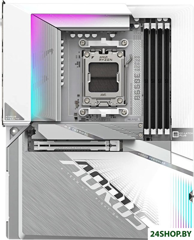 Материнская плата Gigabyte B650E Aorus Stealth Ice Материнская плата Gigabyte B650E Aorus Stealth Ice