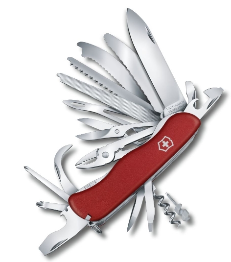 Нож перочинный Victorinox Work Champ XL 0.8564.XL (красный) Нож перочинный Victorinox Work Champ XL 0.8564.XL (красный)