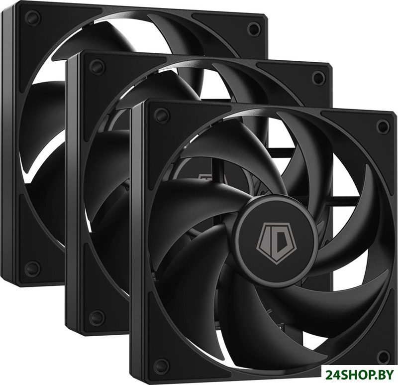 Комплект вентиляторов для корпуса ID-Cooling AF-125-K TRIO Комплект вентиляторов для корпуса ID-Cooling AF-125-K TRIO