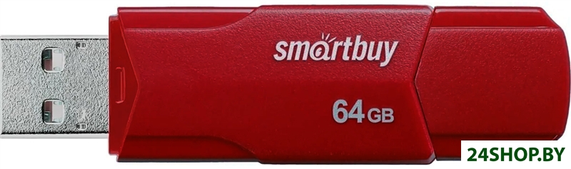 USB Flash SmartBuy Clue 64GB (бордовый) USB Flash SmartBuy Clue 64GB (бордовый)