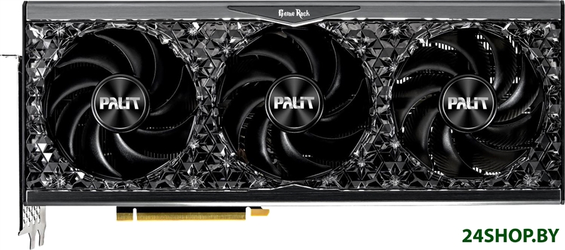 Видеокарта Palit GameRock OmniBlack GeForce RTX 4080 16GB NED4080019T2-1030Q Видеокарта Palit GameRock OmniBlack GeForce RTX 4080 16GB NED4080019T2-1030Q