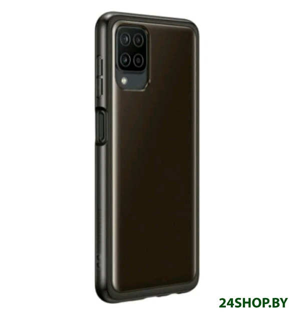 Чехол SAMSUNG Soft Clear Cover для A12 (черный) (EF-QA125TBEGRU) Чехол SAMSUNG Soft Clear Cover для A12 (черный) (EF-QA125TBEGRU)