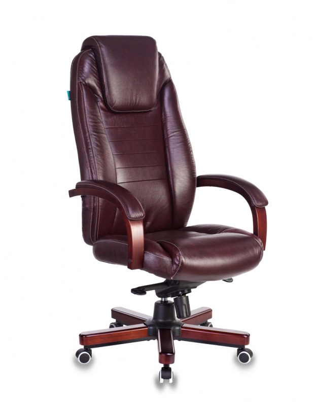 Кресло руководителя Бюрократ T-9923WALNUT/BROWN Кресло руководителя Бюрократ T-9923WALNUT/BROWN