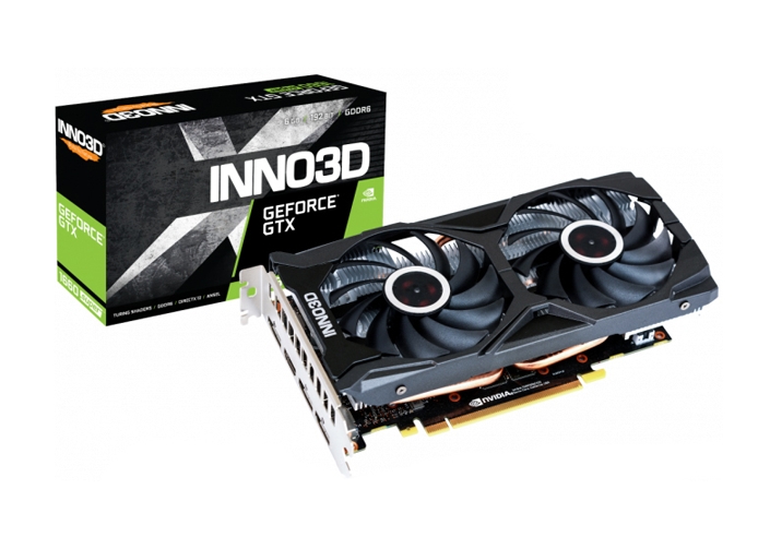 Видеокарта Inno3D GeForce GTX 1660 Super Twin X2 6GB GDDR6 N166SK-06D6 Видеокарта Inno3D GeForce GTX 1660 Super Twin X2 6GB GDDR6 N166SK-06D6
