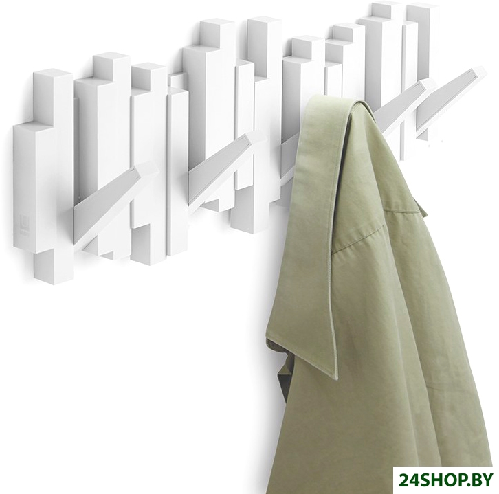 Вешалка для одежды Umbra Sticks 318211-660 (белый) Вешалка для одежды Umbra Sticks 318211-660 (белый)