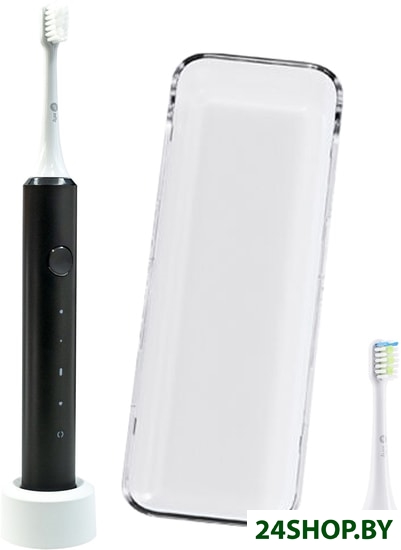 Электрическая зубная щетка Infly Sonic Electric Toothbrush T03S (футляр, 2 насадки, черный) Электрическая зубная щетка Infly Sonic Electric Toothbrush T03S (футляр, 2 насадки, черный)
