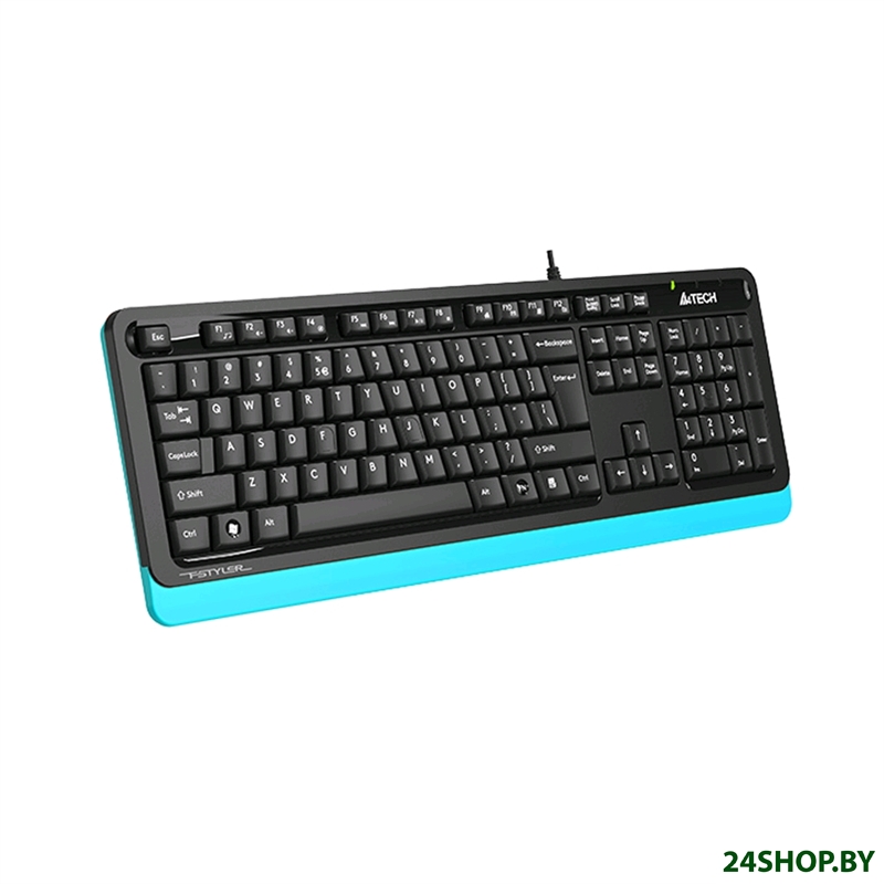 Клавиатура A4Tech Fstyler FKS10 (черный/синий) Клавиатура A4Tech Fstyler FKS10 (черный/синий)