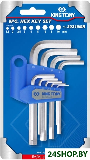 Набор ключей King Tony 20219MR (9 предметов) Набор ключей King Tony 20219MR (9 предметов)