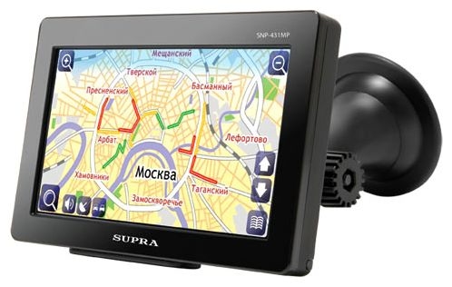 Автомобильный навигатор SUPRA SNP-431 Автомобильный навигатор SUPRA SNP-431