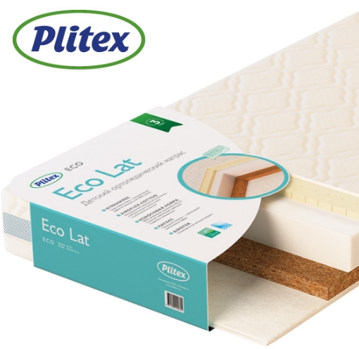 Матрас детский Plitex EcoLat ЭКТ-119-01 Матрас детский Plitex EcoLat ЭКТ-119-01