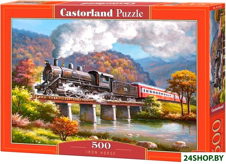 Пазл Castorland Паровоз Пазл Castorland Паровоз