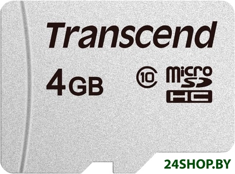 Карта памяти Transcend microSDHC 300S 4GB (TS4GUSD300S) Карта памяти Transcend microSDHC 300S 4GB (TS4GUSD300S)