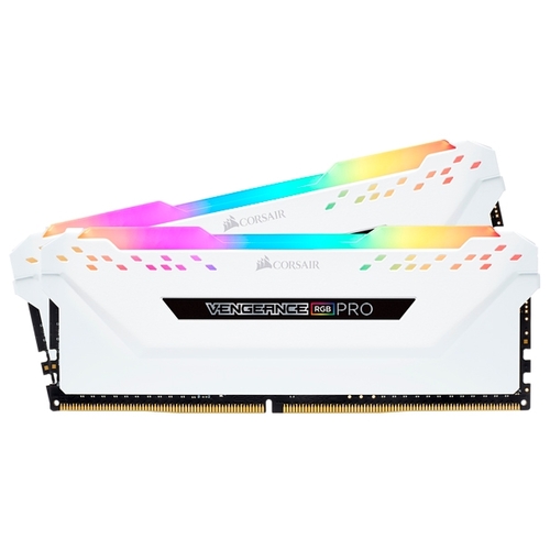Оперативная память CORSAIR Vengeance RGB PRO 2x16Gb DDR4 CMW32GX4M2A2666C16W Оперативная память CORSAIR Vengeance RGB PRO 2x16Gb DDR4 CMW32GX4M2A2666C16W