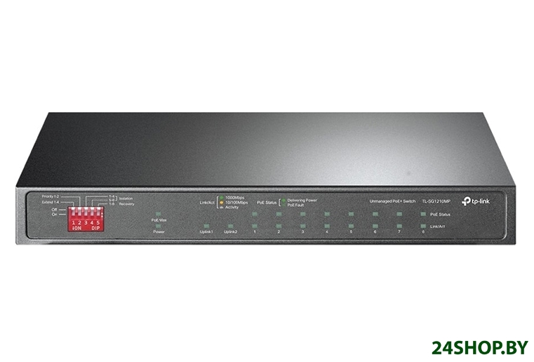 Неуправляемый коммутатор TP-Link TL-SG1210MP Неуправляемый коммутатор TP-Link TL-SG1210MP