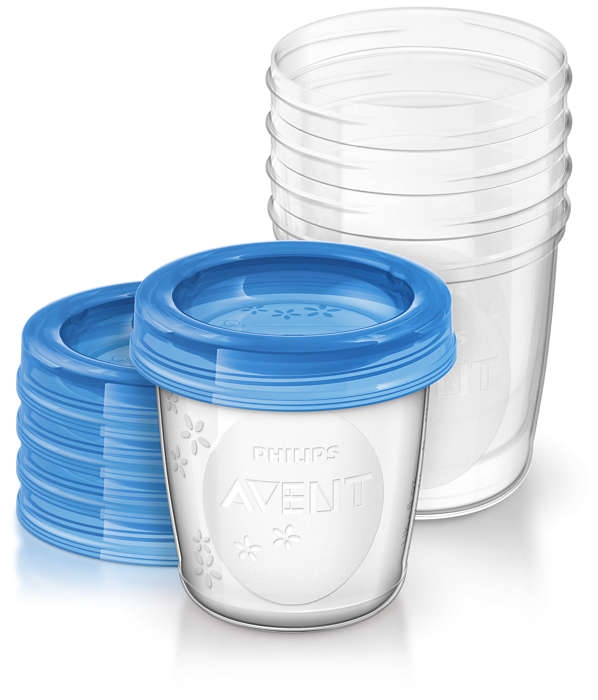 Контейнеры PHILIPS AVENT для хранения молока (SCF619/05) Контейнеры PHILIPS AVENT для хранения молока (SCF619/05)