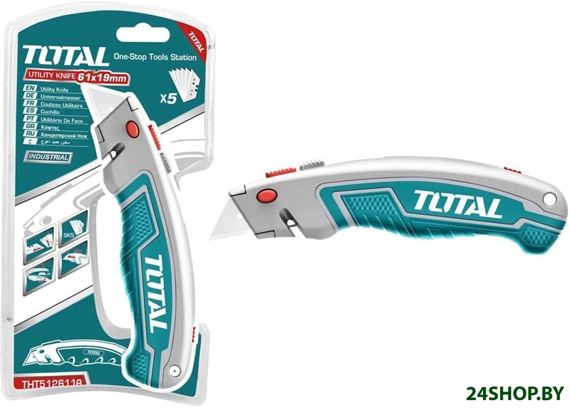 Нож строительный Total THT5126128 Нож строительный Total THT5126128