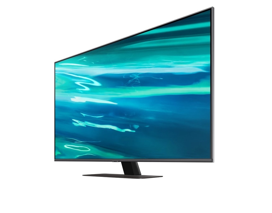 Телевизор SAMSUNG QE50Q80AAU (темно-серый) Телевизор SAMSUNG QE50Q80AAU (темно-серый)