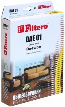 Пылесборники Filtero DAE 01 Эконом Пылесборники Filtero DAE 01 Эконом