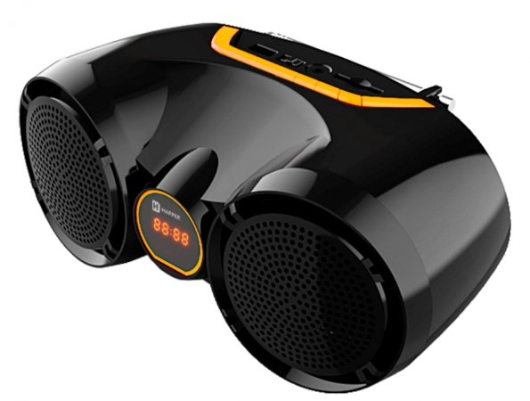 Беспроводная колонка HARPER AM-18 (черный/оранжевый) Беспроводная колонка HARPER AM-18 (черный/оранжевый)