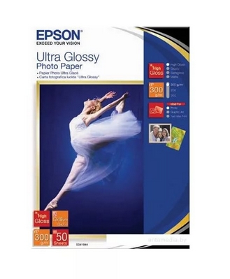Фотобумага Epson Ultra Glossy Photo Paper 13x18 50 листов (C13S041944) Фотобумага Epson Ultra Glossy Photo Paper 13x18 50 листов (C13S041944)