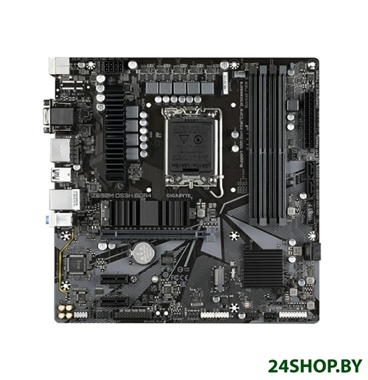 Материнская плата Gigabyte Z690M DS3H DDR4 (rev. 1.0) Материнская плата Gigabyte Z690M DS3H DDR4 (rev. 1.0)