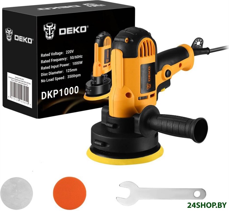 Полировальная машина Deko DKP1000 063-4293 Полировальная машина Deko DKP1000 063-4293