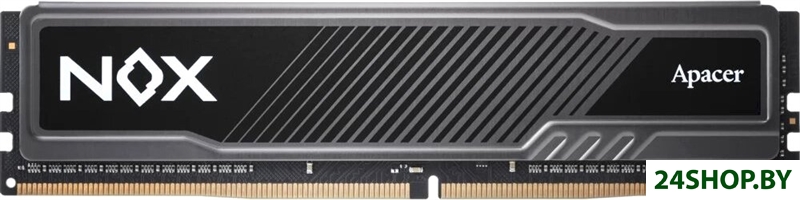 Оперативная память Apacer NOX 32ГБ DDR4 3200 МГц AH4U32G32C282MBAA-1 Оперативная память Apacer NOX 32ГБ DDR4 3200 МГц AH4U32G32C282MBAA-1