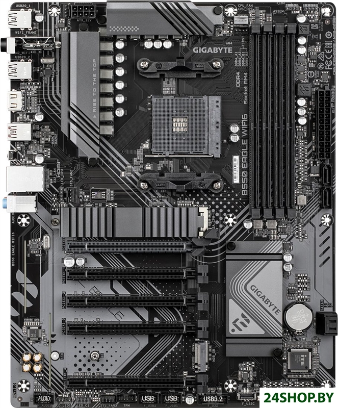 Материнская плата Gigabyte B550 Eagle WiFi6 Материнская плата Gigabyte B550 Eagle WiFi6
