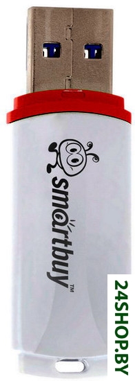 Флеш-память SmartBuy Crown 32 GB White (SB32GBCRW-W) Флеш-память SmartBuy Crown 32 GB White (SB32GBCRW-W)