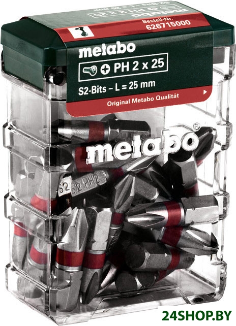 Набор бит Metabo 626715000 Набор бит Metabo 626715000