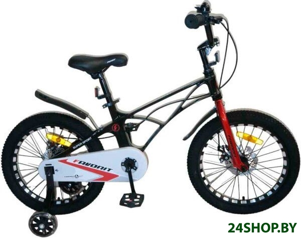 Детский велосипед Favorit Super Sport SSP-16BK (черный) Детский велосипед Favorit Super Sport SSP-16BK (черный)