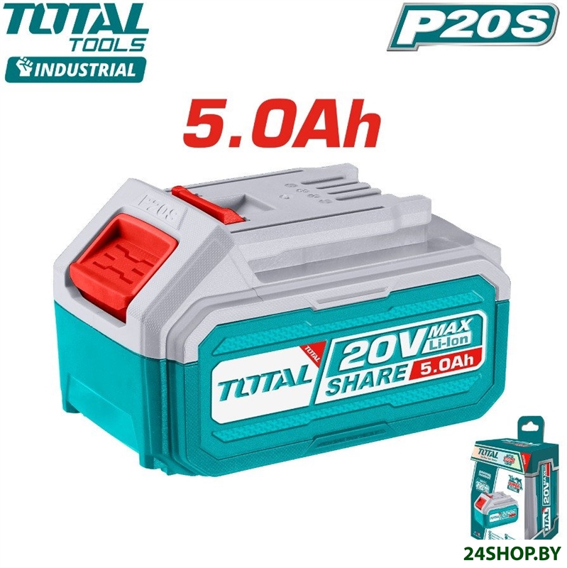 Аккумулятор Total TFBLI20531 (20В/5 Ah) Аккумулятор Total TFBLI20531 (20В/5 Ah)